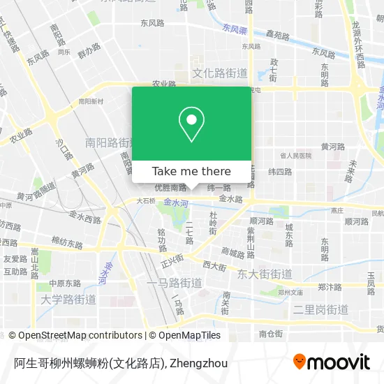 阿生哥柳州螺蛳粉(文化路店) map