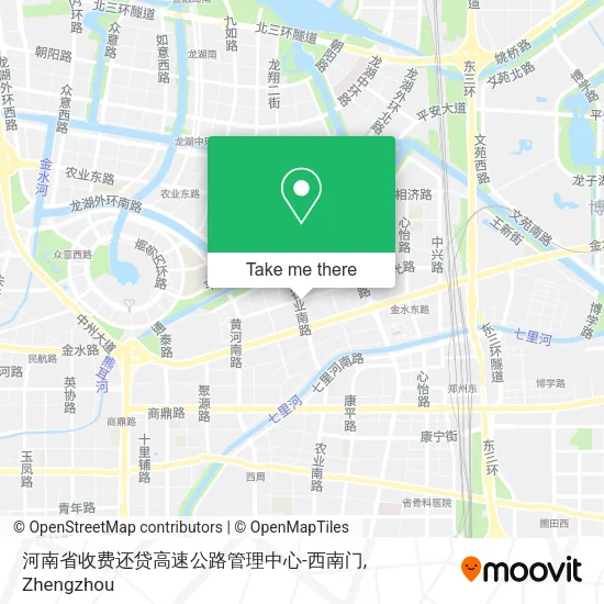 河南省收费还贷高速公路管理中心-西南门 map