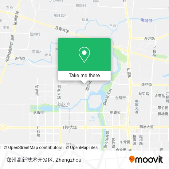 郑州高新技术开发区 map