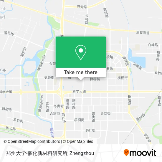 郑州大学-催化新材料研究所 map