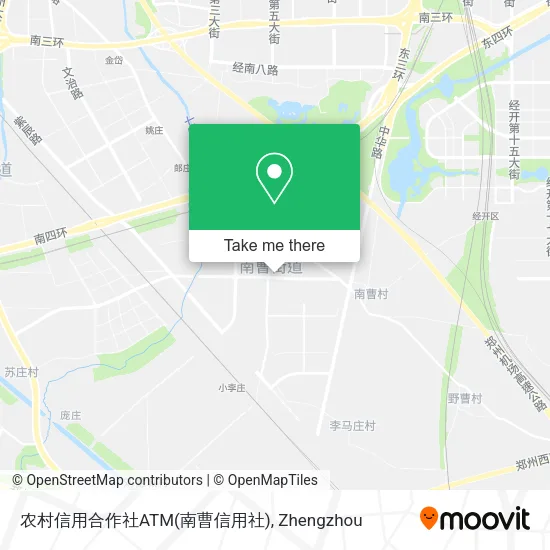 农村信用合作社ATM(南曹信用社) map