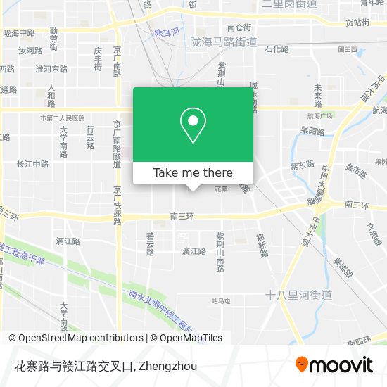 花寨路与赣江路交叉口 map