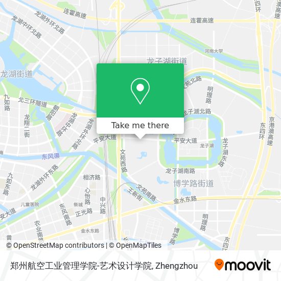 郑州航空工业管理学院-艺术设计学院 map