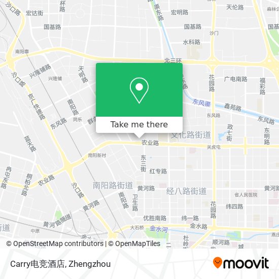 Carry电竞酒店 map
