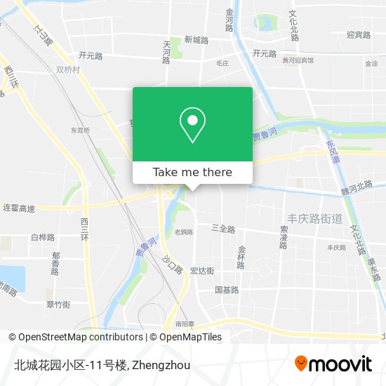 北城花园小区-11号楼 map
