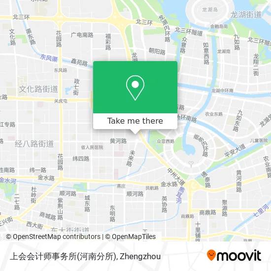 上会会计师事务所(河南分所) map
