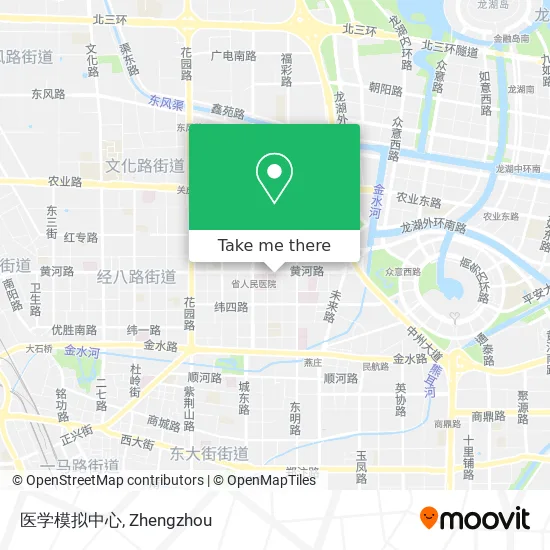 医学模拟中心 map