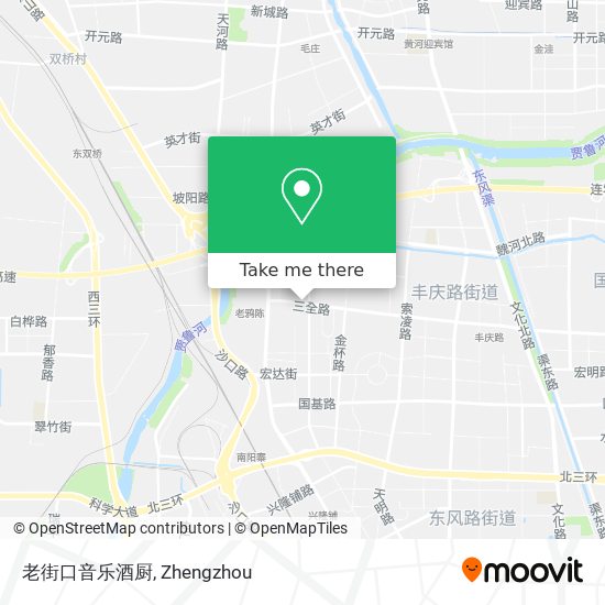 老街口音乐酒厨 map