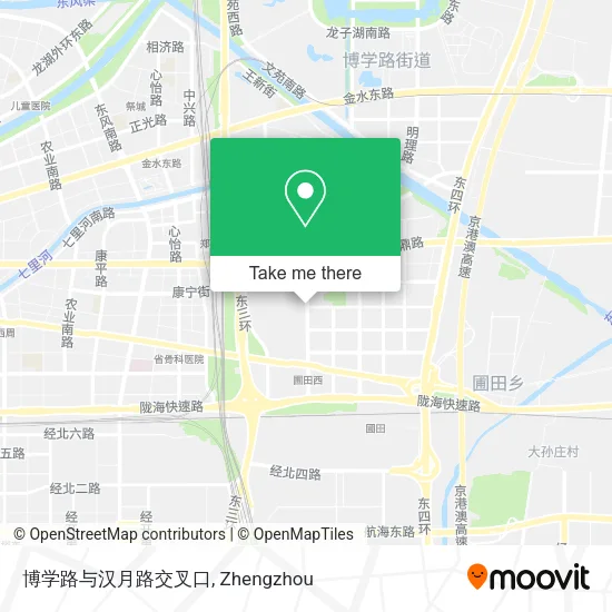 博学路与汉月路交叉口 map