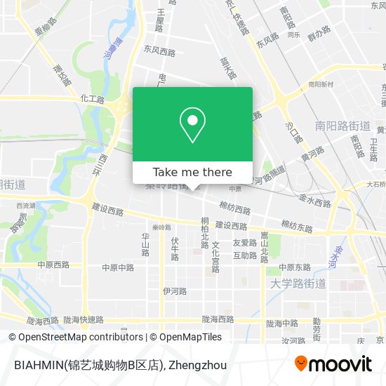 BIAHMIN(锦艺城购物B区店) map