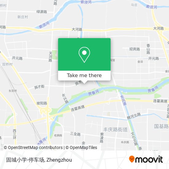 固城小学-停车场 map