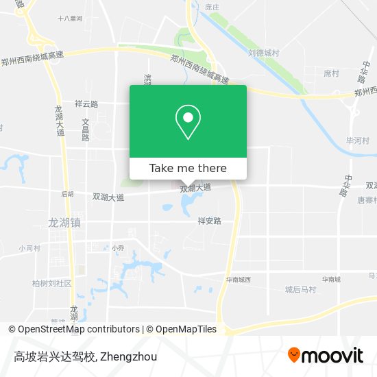 高坡岩兴达驾校 map