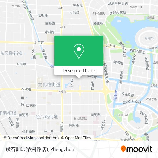 磁石咖啡(农科路店) map