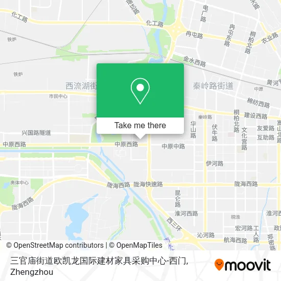 三官庙街道欧凯龙国际建材家具采购中心-西门 map