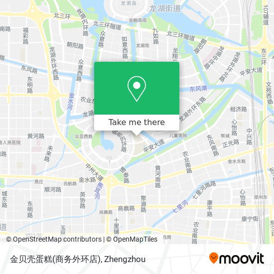 金贝壳蛋糕(商务外环店) map