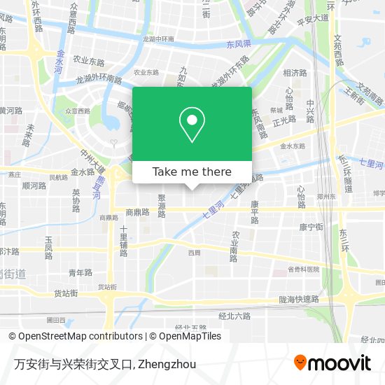 万安街与兴荣街交叉口 map