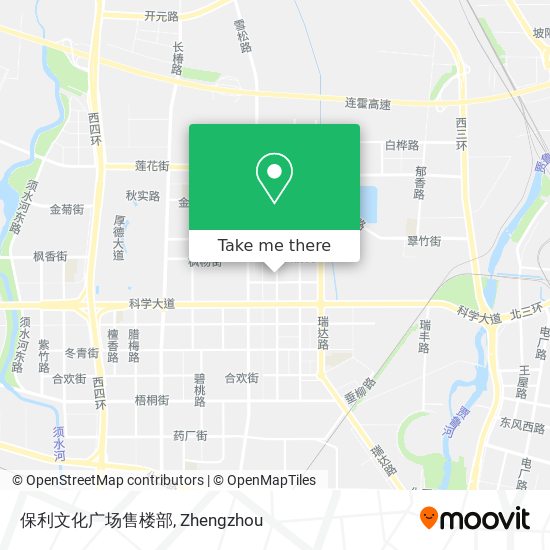保利文化广场售楼部 map