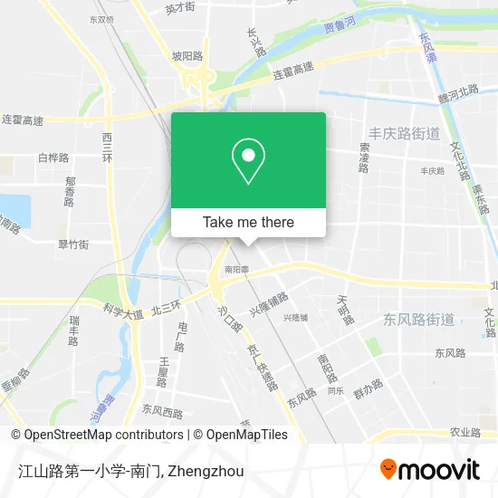 江山路第一小学-南门 map