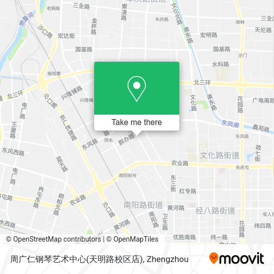 周广仁钢琴艺术中心(天明路校区店) map