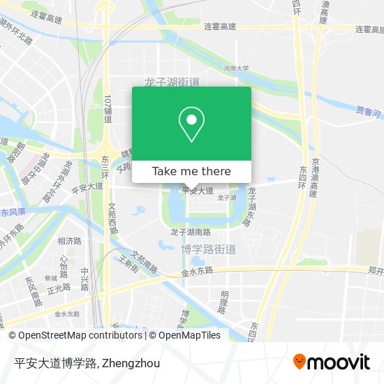 平安大道博学路 map