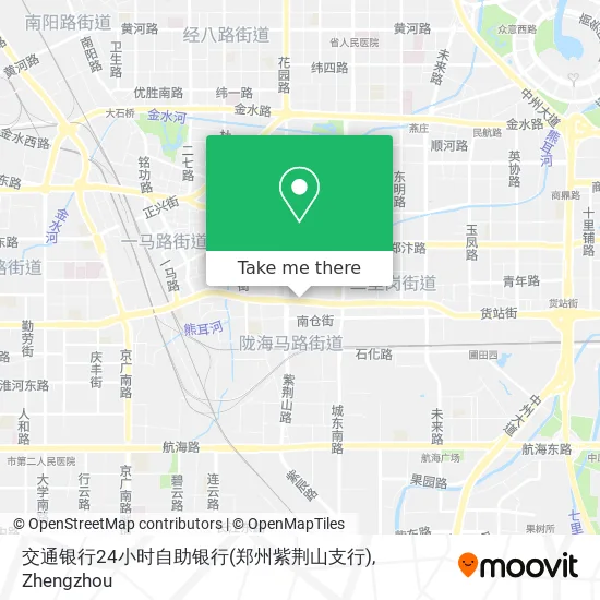 交通银行24小时自助银行(郑州紫荆山支行) map