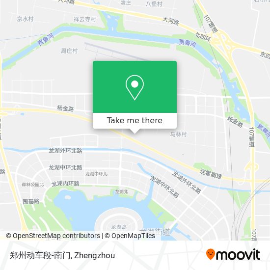 郑州动车段-南门 map