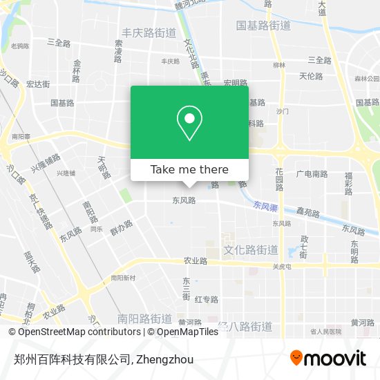 郑州百阵科技有限公司 map