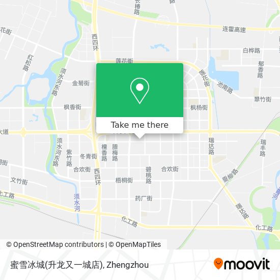 蜜雪冰城(升龙又一城店) map