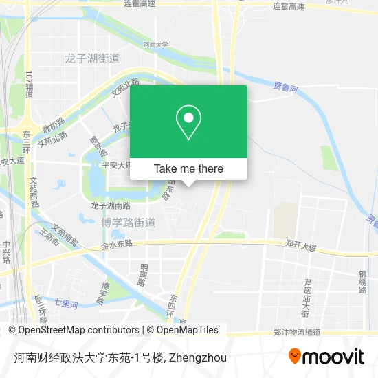 河南财经政法大学东苑-1号楼 map