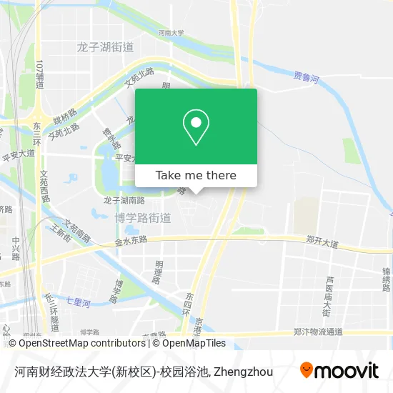 河南财经政法大学(新校区)-校园浴池 map