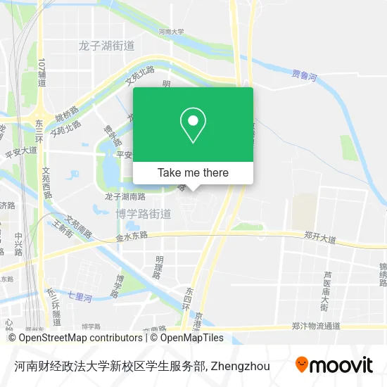 河南财经政法大学新校区学生服务部 map