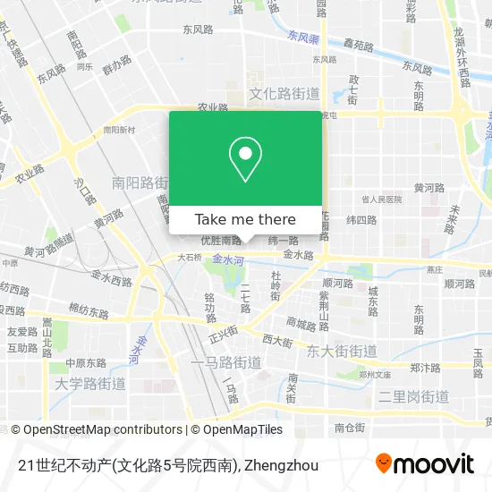 21世纪不动产(文化路5号院西南) map