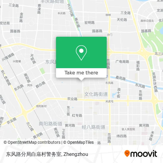 东风路分局白庙村警务室 map