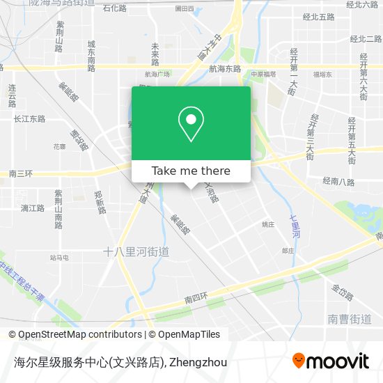 海尔星级服务中心(文兴路店) map