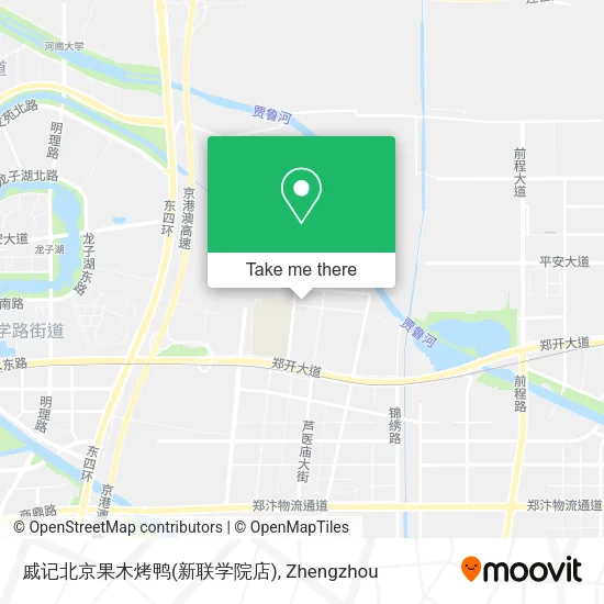戚记北京果木烤鸭(新联学院店) map