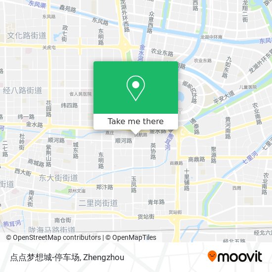 点点梦想城-停车场 map