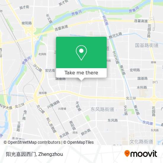 阳光嘉园西门 map