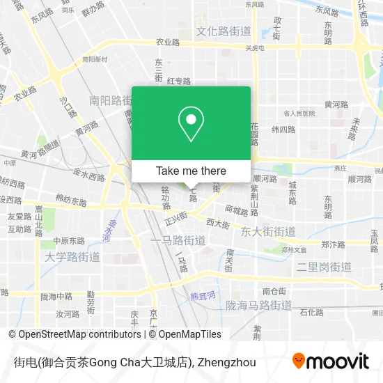 街电(御合贡茶Gong Cha大卫城店) map