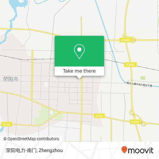 荥阳电力-南门 map