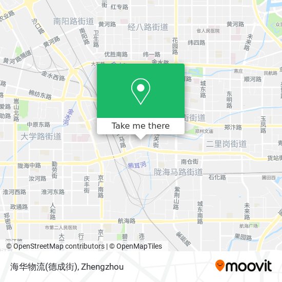 海华物流(德成街) map