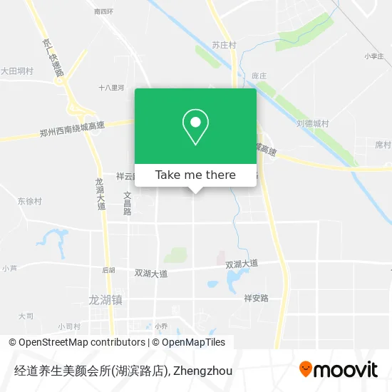 经道养生美颜会所(湖滨路店) map