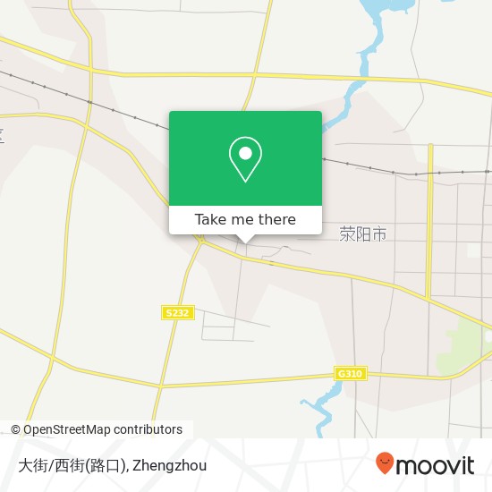 大街/西街(路口) map