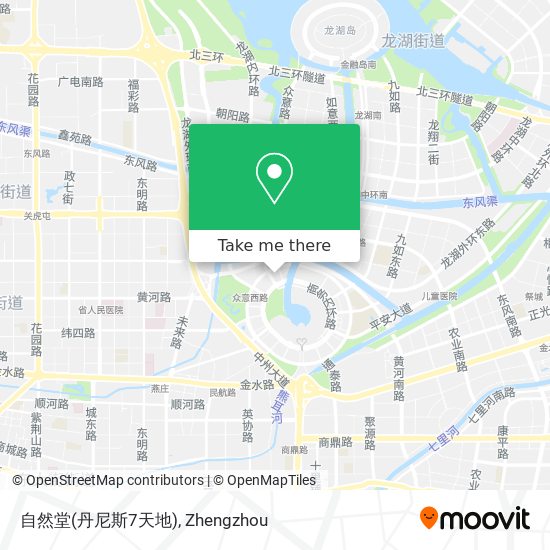 自然堂(丹尼斯7天地) map