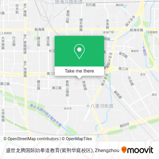 盛世龙腾国际跆拳道教育(紫荆华庭校区) map