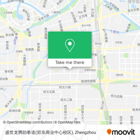 盛世龙腾跆拳道(郑东商业中心校区) map
