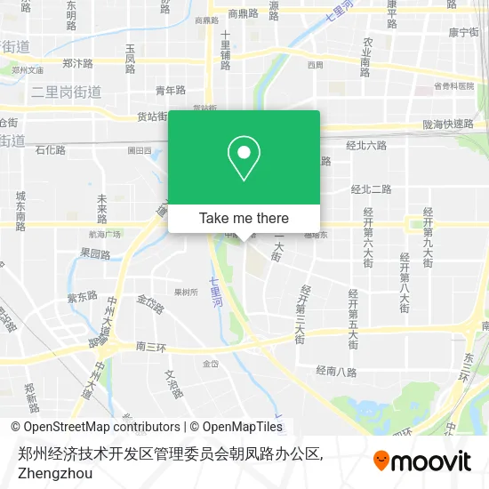 郑州经济技术开发区管理委员会朝凤路办公区 map