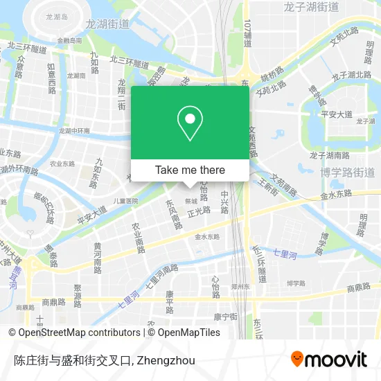 陈庄街与盛和街交叉口 map