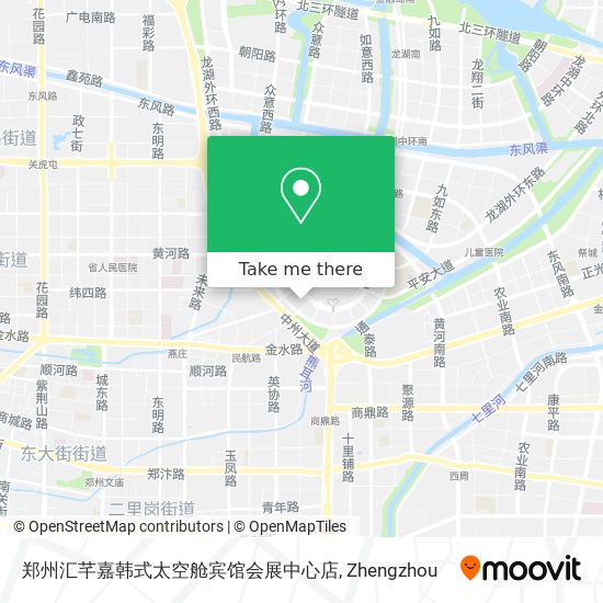 郑州汇芊嘉韩式太空舱宾馆会展中心店 map