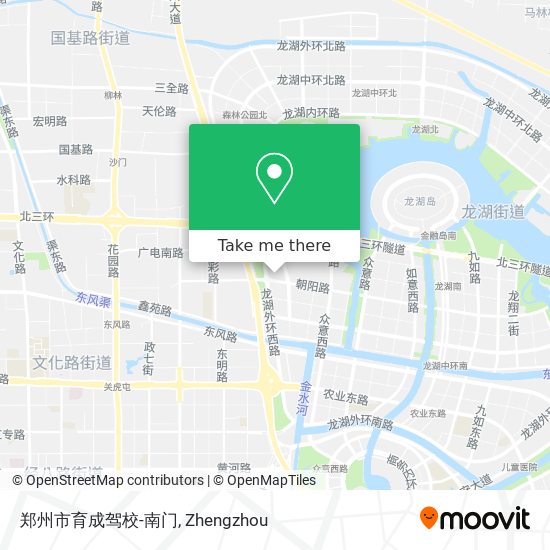 郑州市育成驾校-南门 map