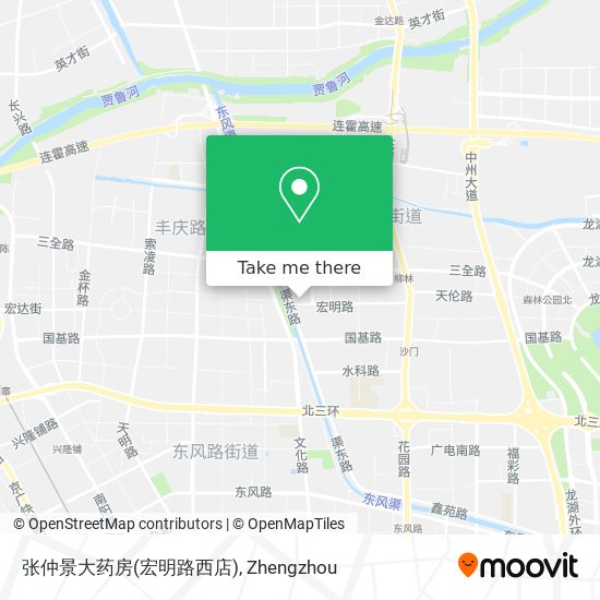 张仲景大药房(宏明路西店) map